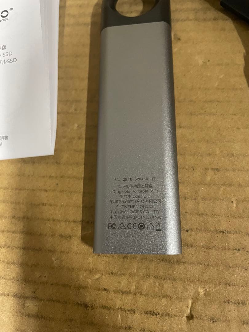 ORICO 外付けSSD 1 TB SSD外付　C10