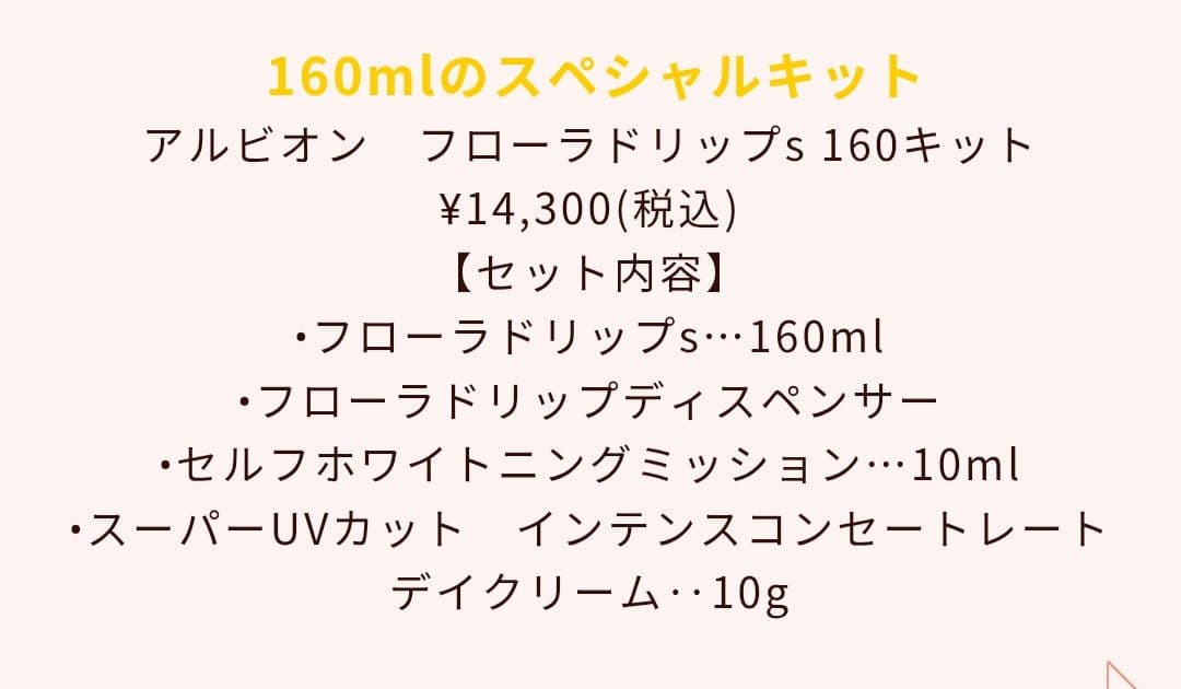 フローラドリップs　160キット　新品