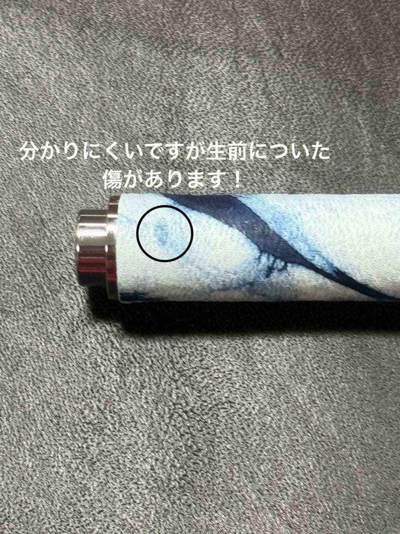 革軸ペン 革軸ボールペン 鹿革藍染 検索用 野原工芸 工房楔 クラフトエー