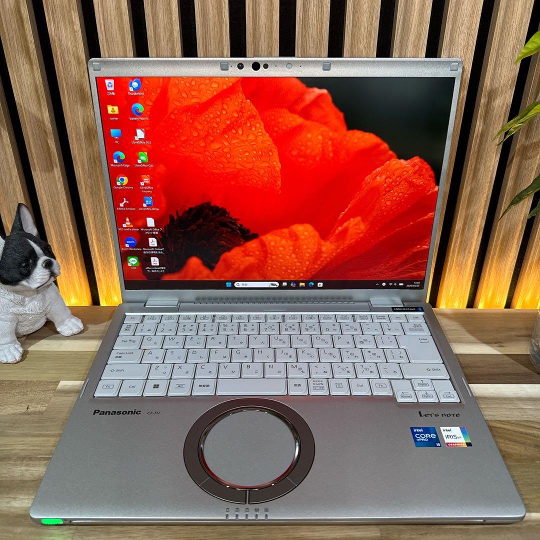 極美品 新型2022年モデル‼️Let’s note FV1☘16GB☘ノートPC