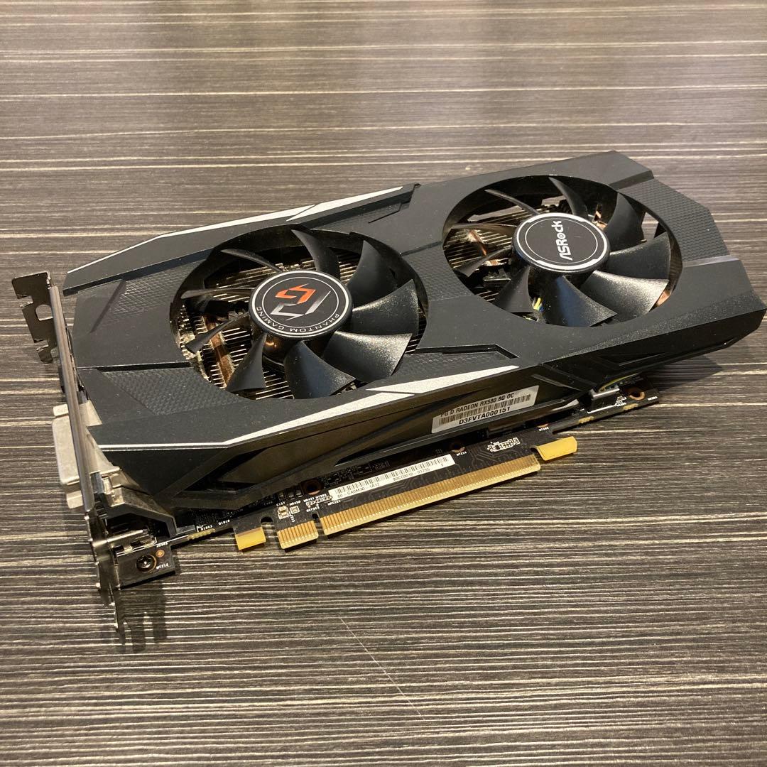 グラフィックボード・グラボ・ビデオカード Phantom Radeon RX580 8G OC