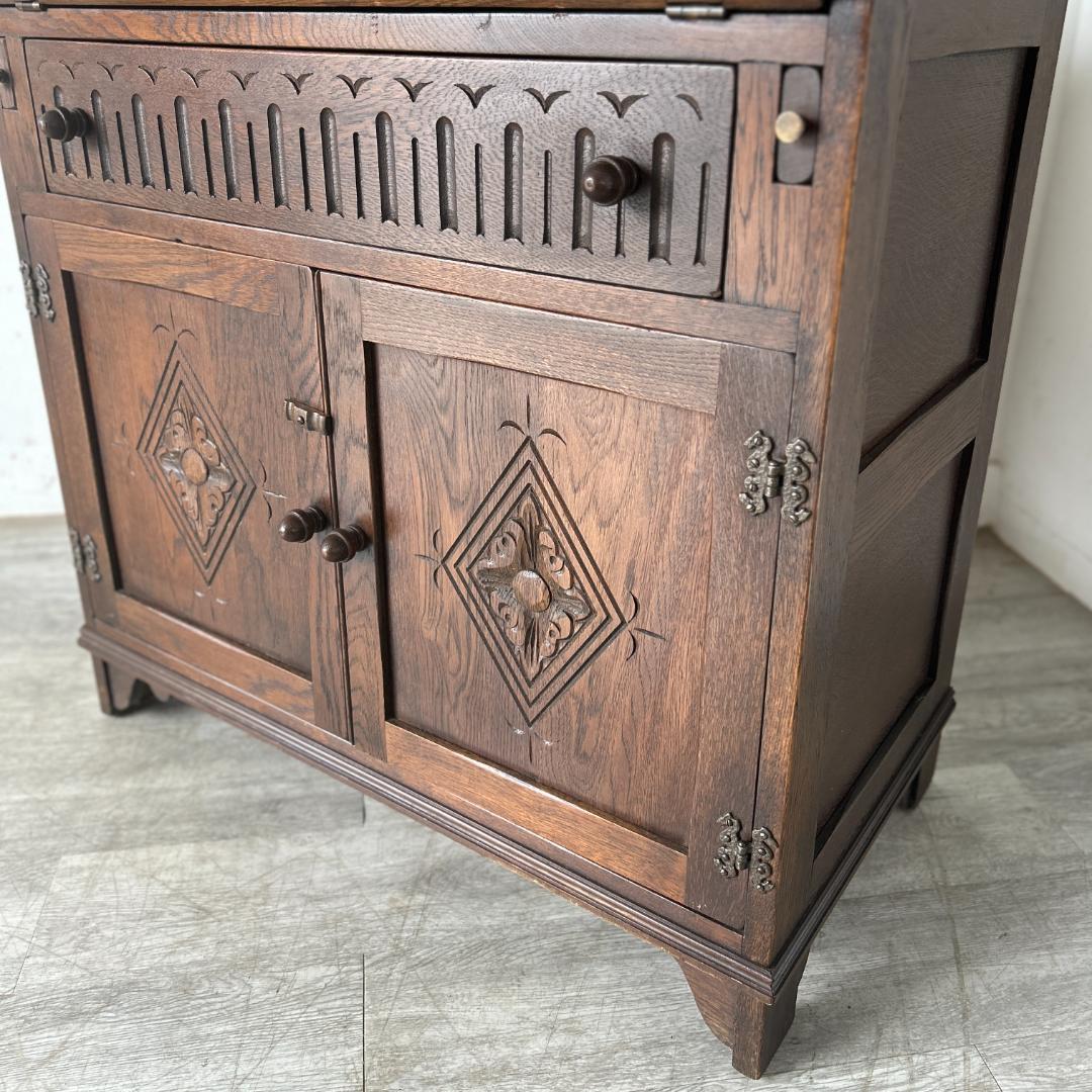 イギリス アンティーク家具 ビューロー　机 1930年頃 018B