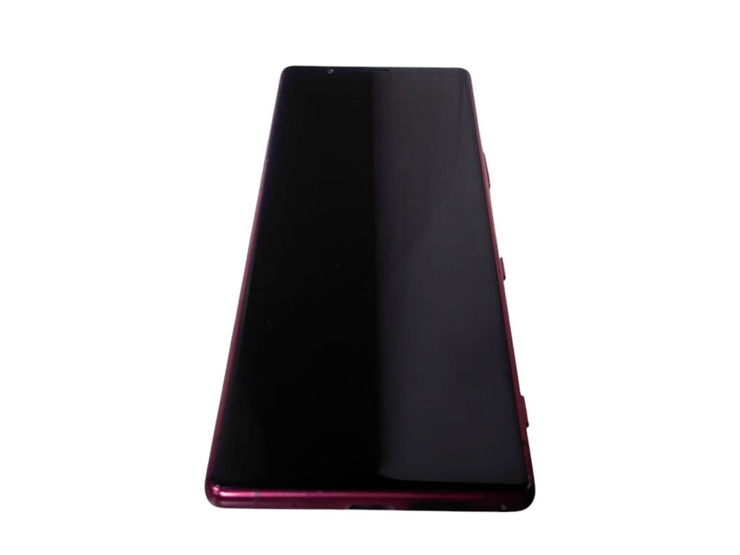 □SONY Xperia5 SOV41 レッド 本体 64G