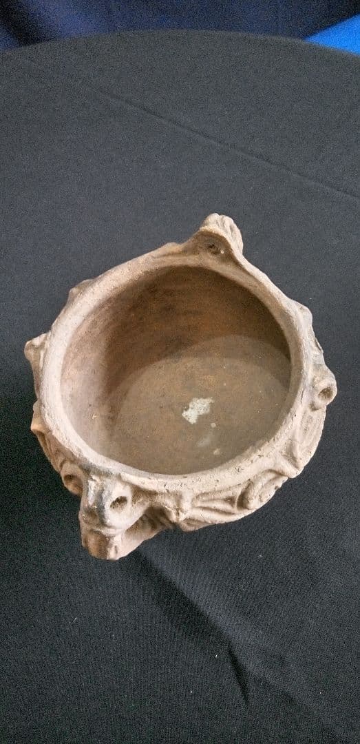 祭事、祝杯土器、装飾的な陶器ボウル