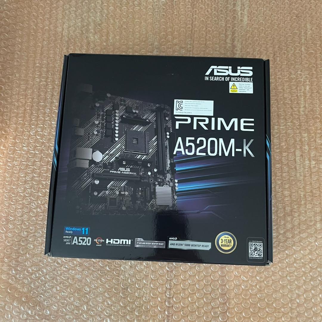 【新品未使用品】ASUS PRIME A520M-K マザーボード