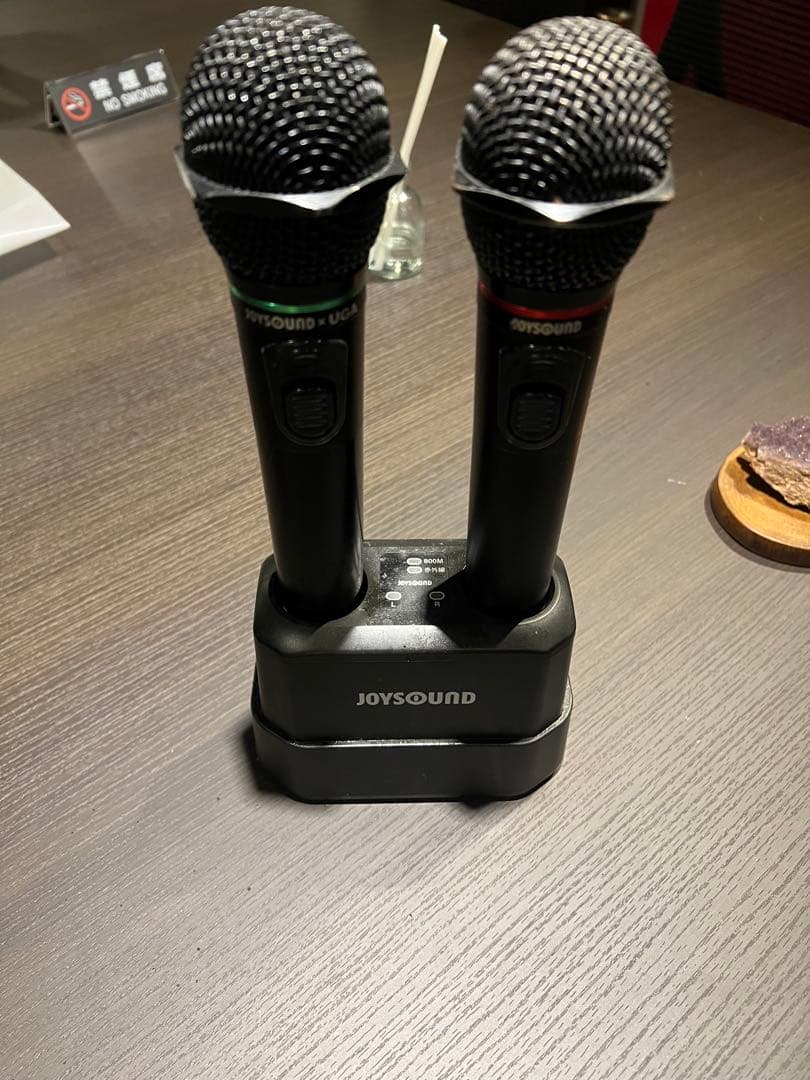 JOYSOUND ワイヤレスマイク WM-620 WM-610 セット　⑥