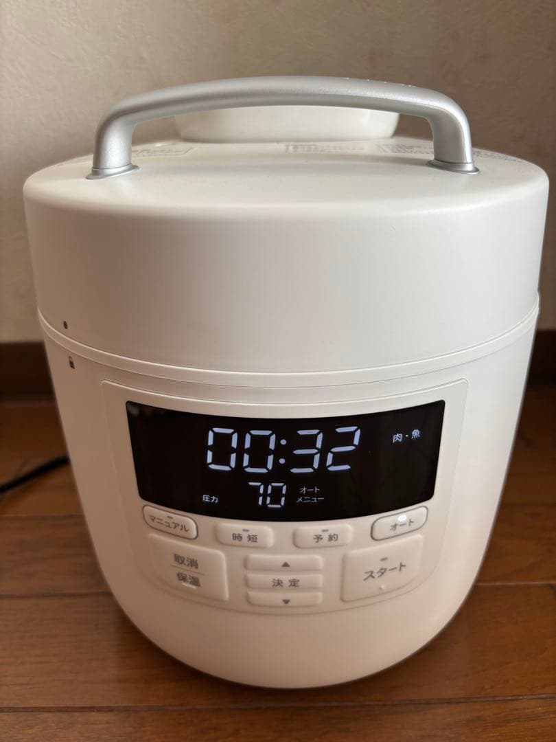 電気圧力鍋 シロカ SP-2DM251 ホワイト（Ｋ）