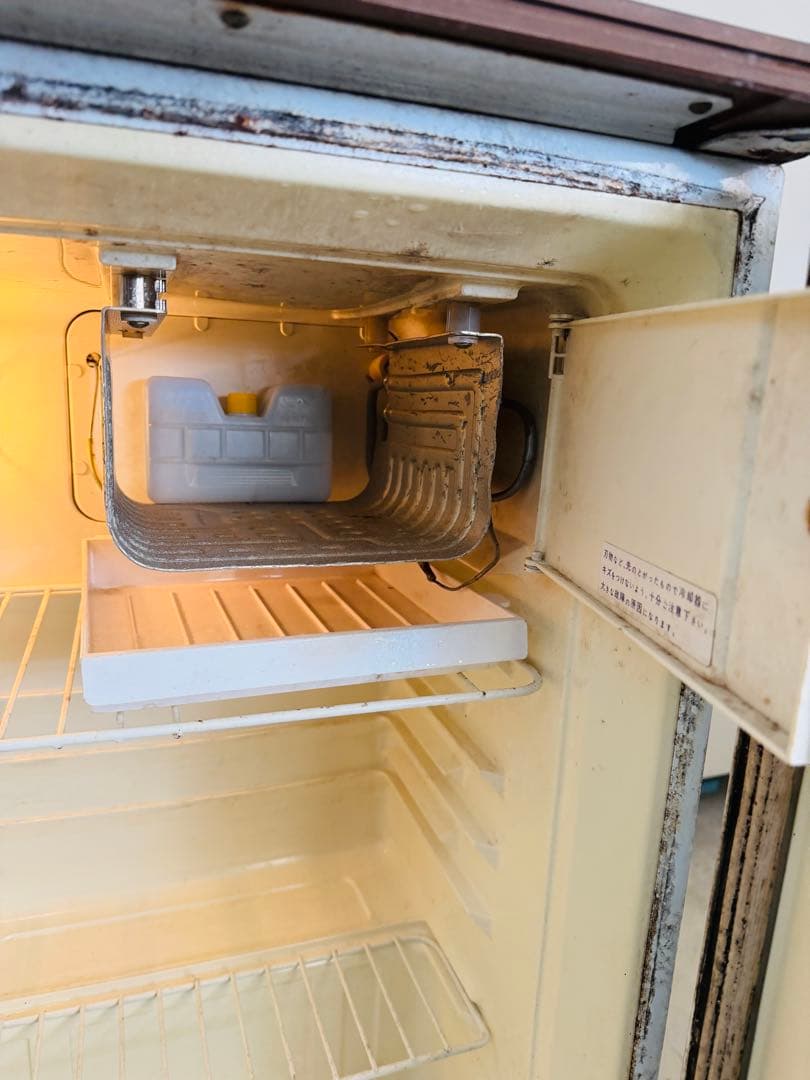 MITSUBISHI 三菱 昭和レトロ　レア 電気冷蔵庫 66L 1ドア 動作品