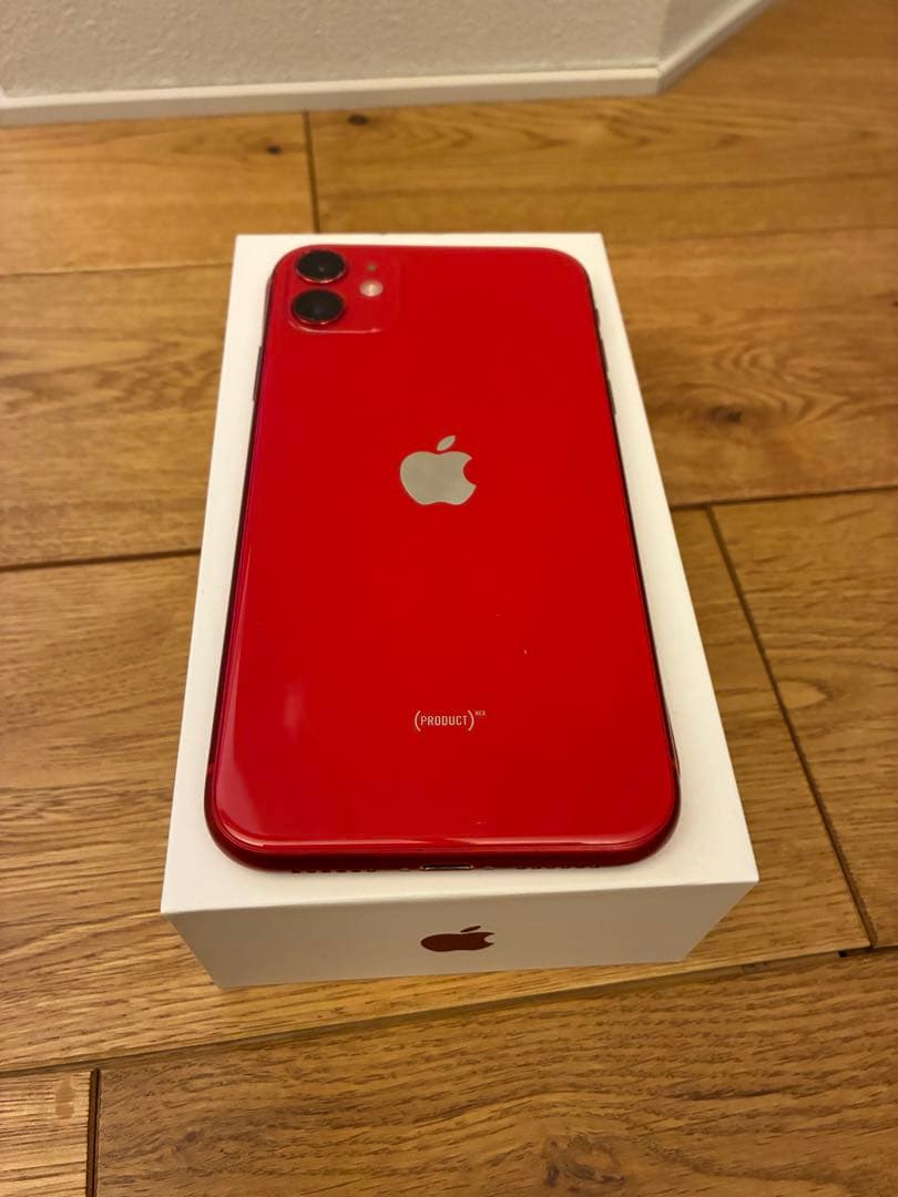 スマートフォン本体 Apple iPhone 11 (Product Red) 128gb