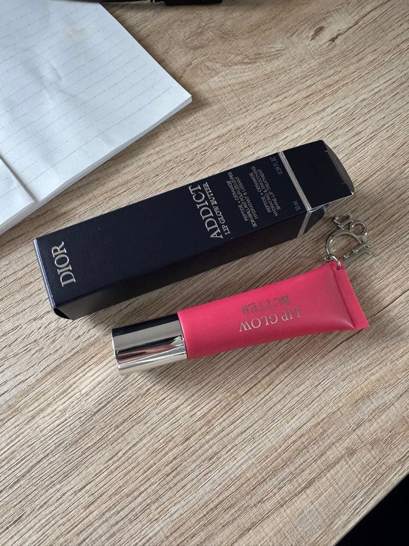Dior Addict Lip Glow ピンク クリップ付き