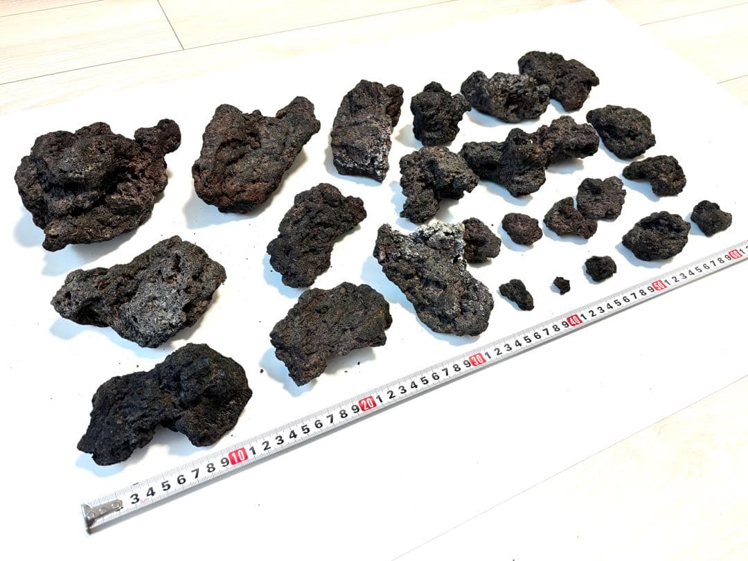 【ずー】アクアリウム用 溶岩石 サムライラバロック まとめ売り①②