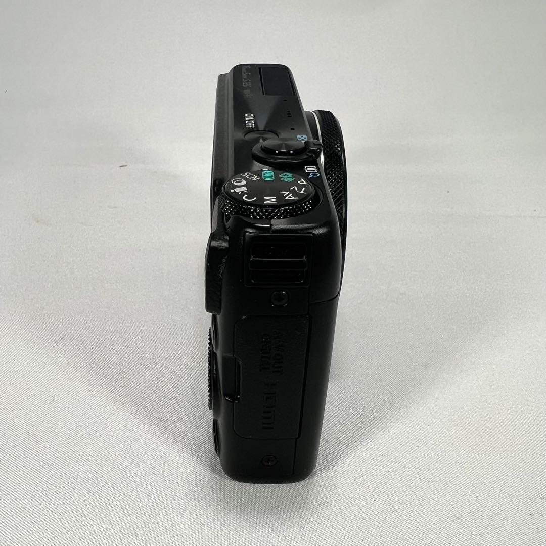 【美品】Canon PowerShot S120 ブラック F1.8 Wi-Fi