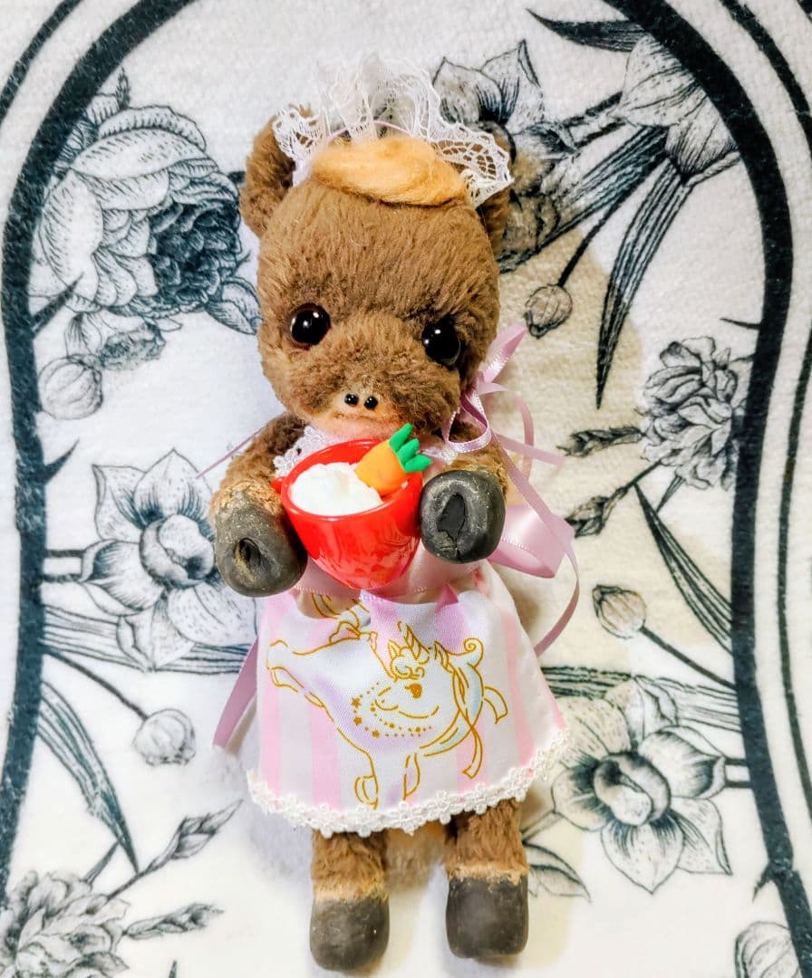 ウエートレス ポニーちゃん (ココアミルク) 午年 馬 ぬいぐるみ