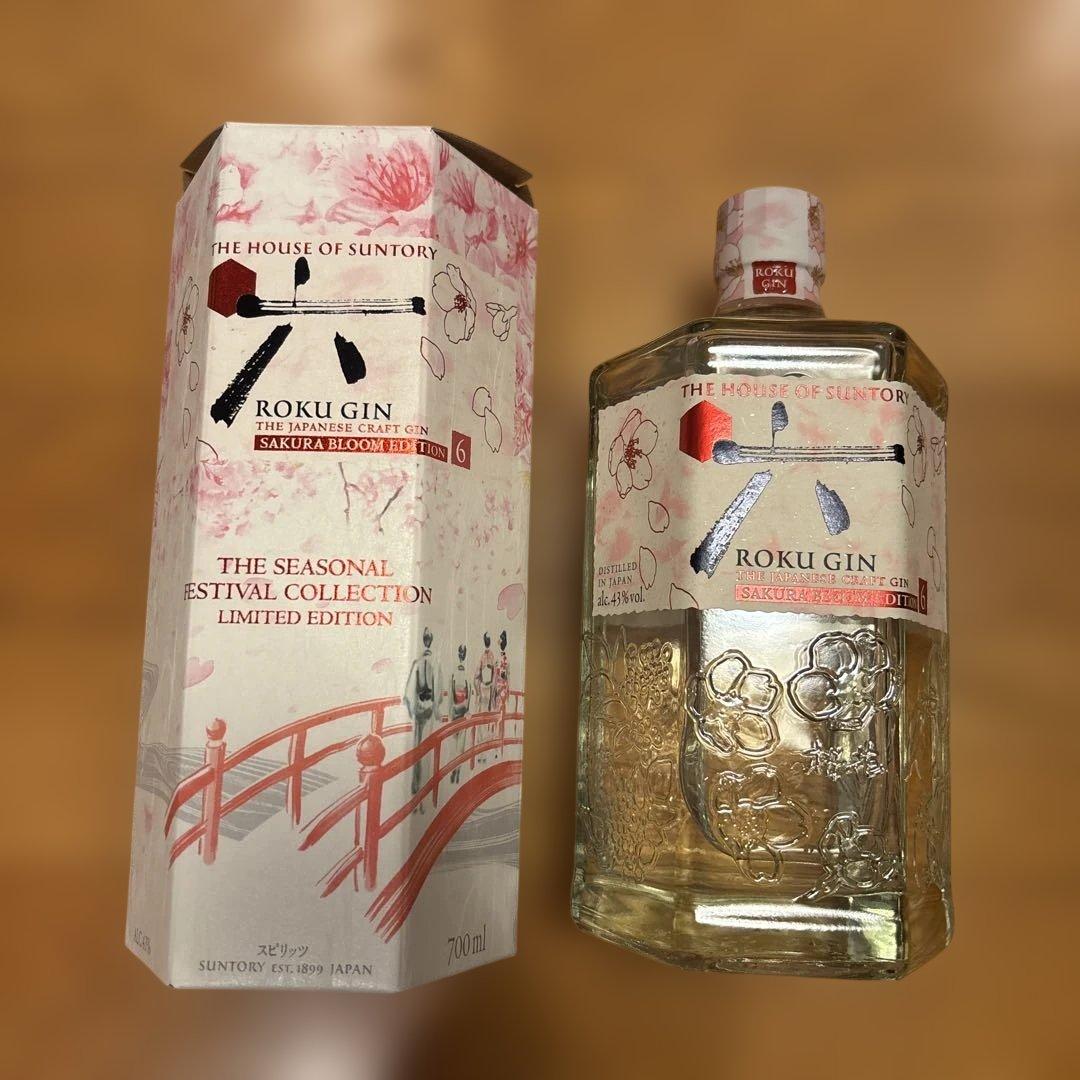 六ジン　SAKE BLOOM EDITION 700ml 限定版