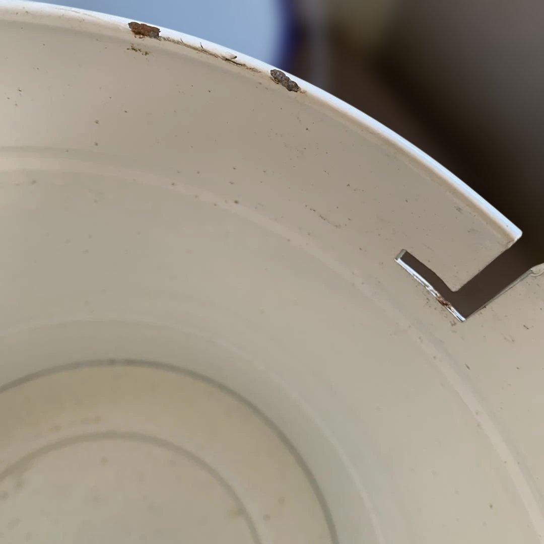 【未使用】【レトロ】マツヨシ　足踏汚物投入器　ペダル式　ゴミ箱　汚物缶