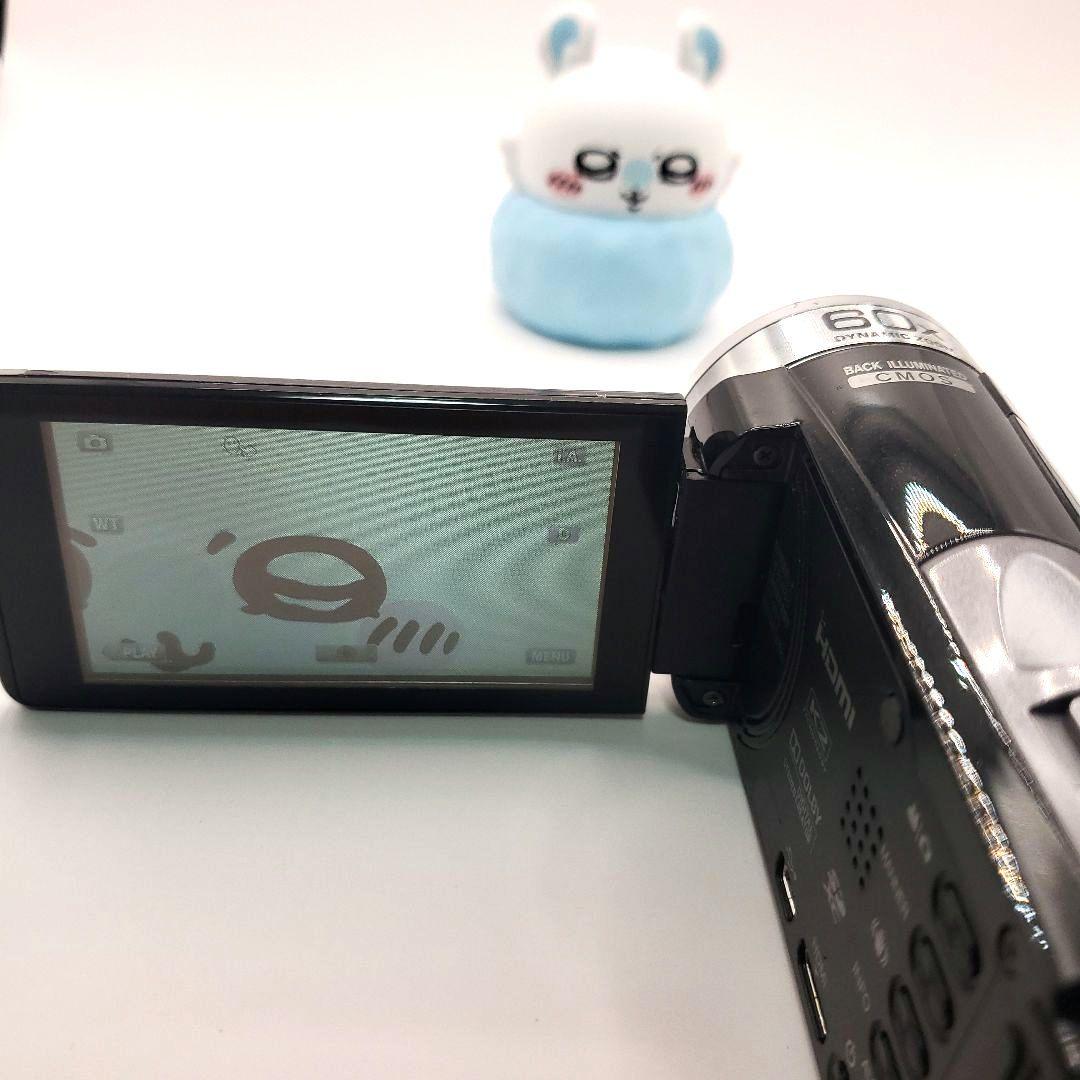 【箱付き】JVC Everio GZ-HM177＋付属品 ブラック ビデオカメラ