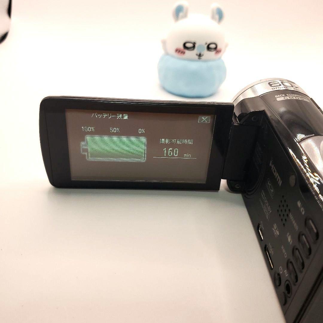 【箱付き】JVC Everio GZ-HM177＋付属品 ブラック ビデオカメラ
