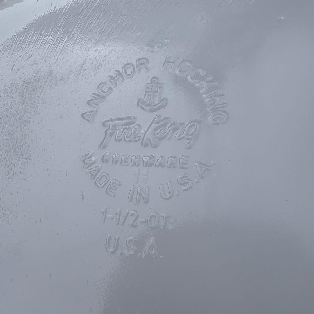 【1958-1971 USA vintage】ファイヤーキング キャセロール