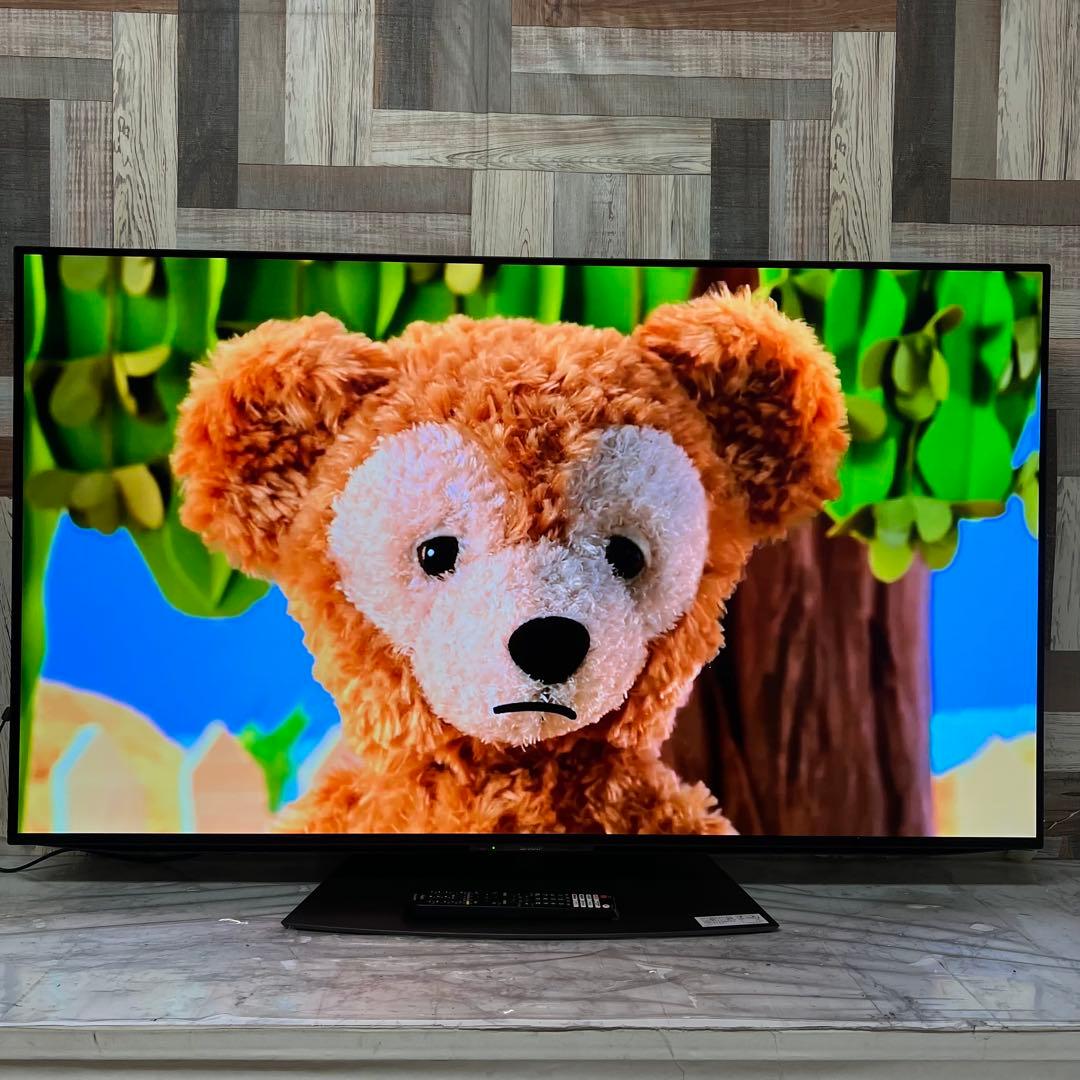 全国送料込❣️シャープ55型有機ELAndroidテレビ動画アプリ多数搭載