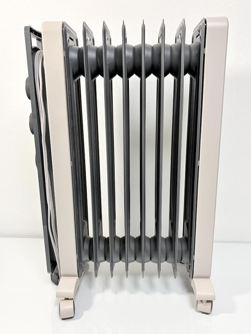 デロンギ オイルヒーター 電気ヒーター ～10畳 ヴェルティカルド シダーグレー