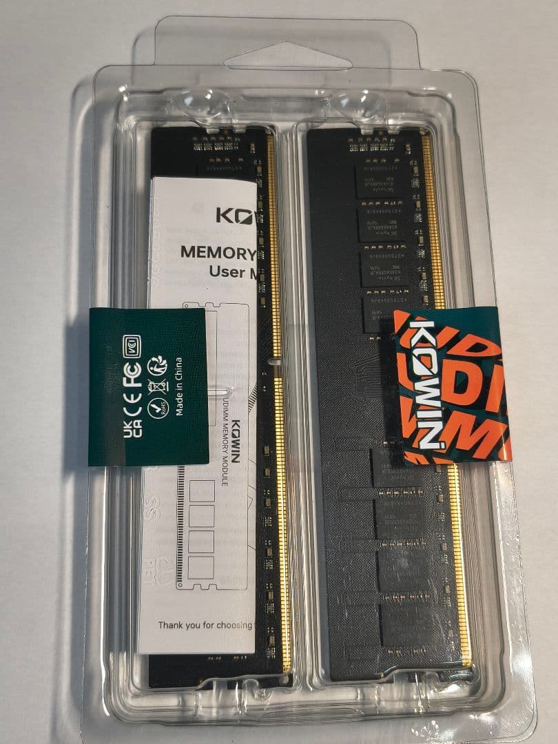 KOWIN DDR4 3200MHz 64GB 新品未開封 保証書付き