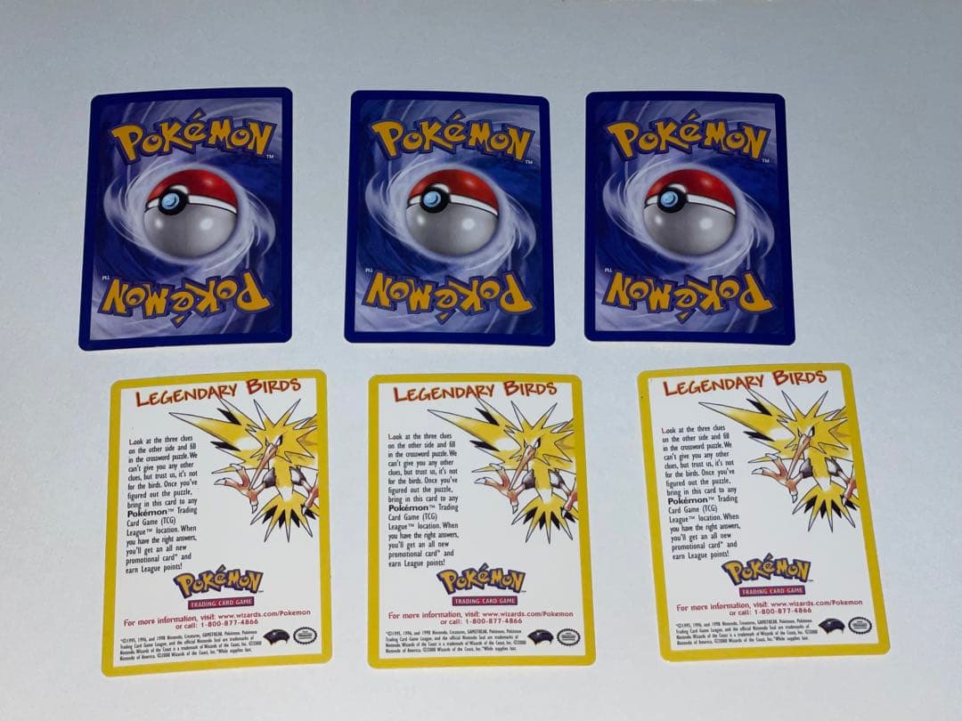 ポケモンカード 海外版 ファイヤー サンダー フリーザー +おまけ