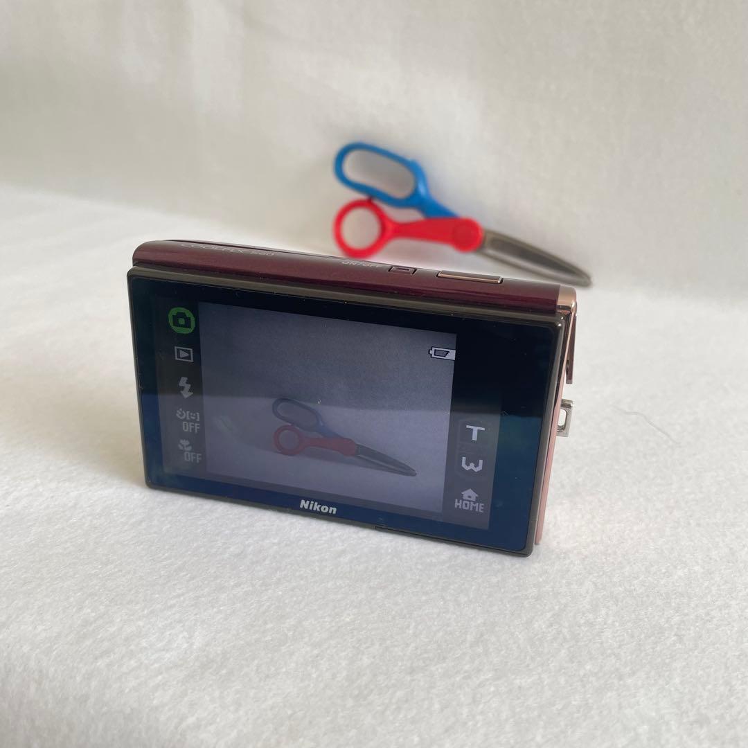 【動作確認済】Nikon COOLPIX S60 5倍光学ズーム　ニコンデジカメ