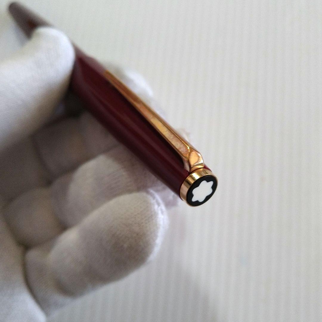 【1970年代】MONT BLANC 万年筆 ペン先14K/585 ボルドー