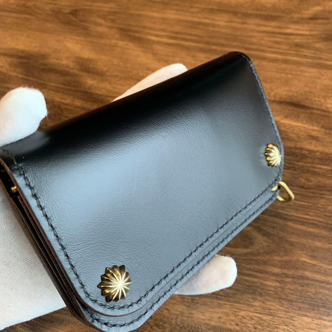 トラッカーウォレット　ミドル　horse leather CA008