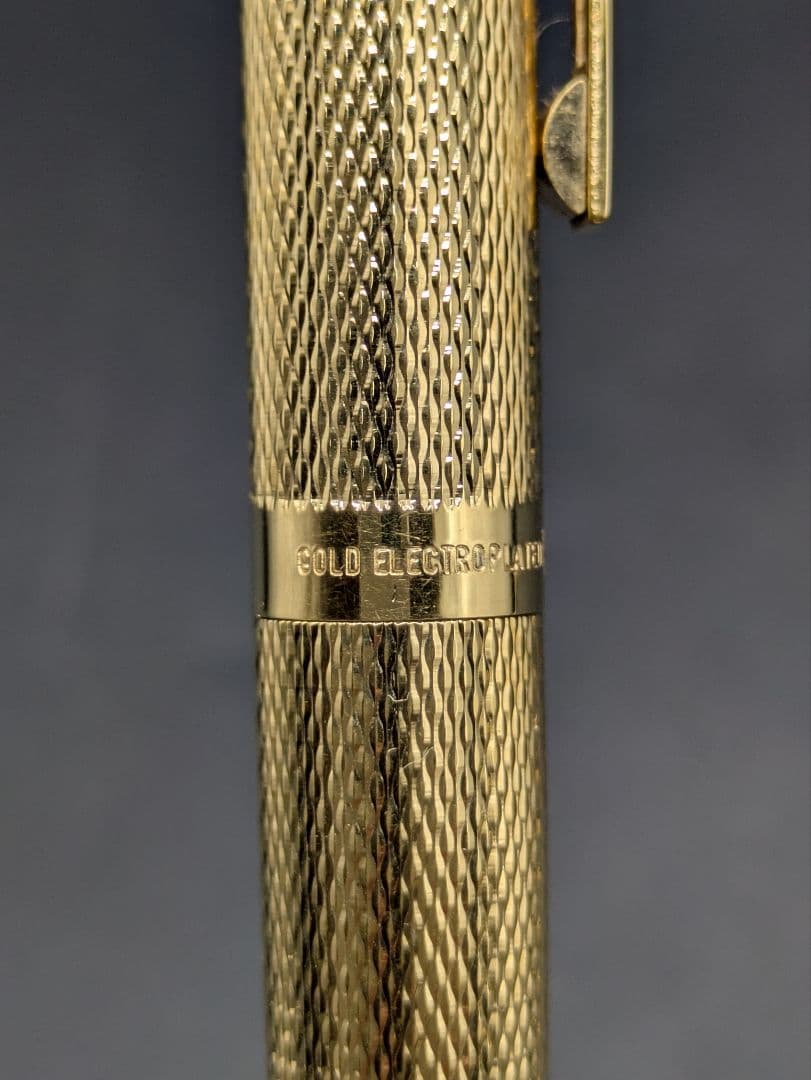 SHEAFFER 万年筆14K・ボールペンセット ゴールド