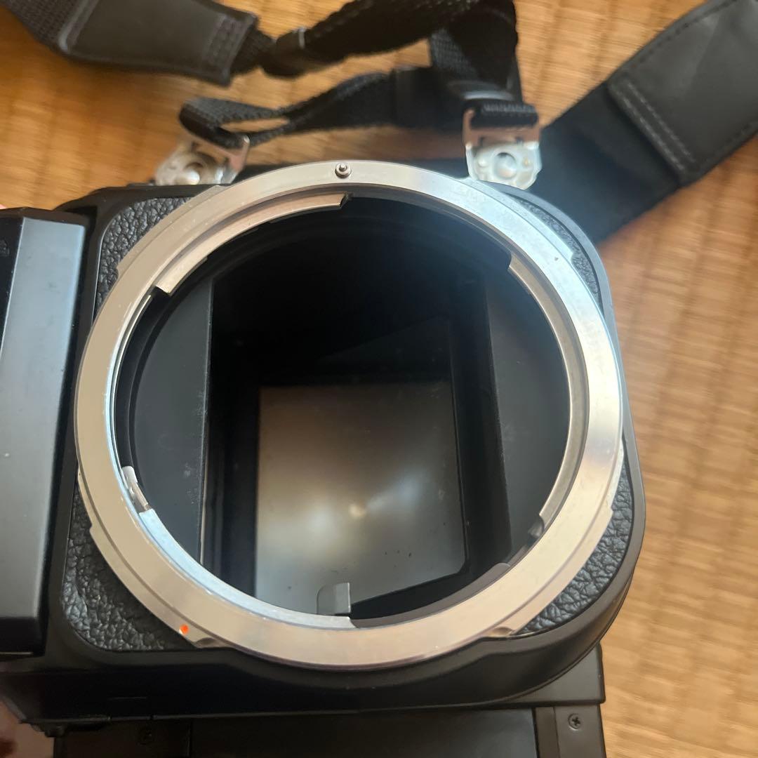 【通電確認済】PENTAX67II ボディ シャッター不動 ジャンク扱いレンズ付