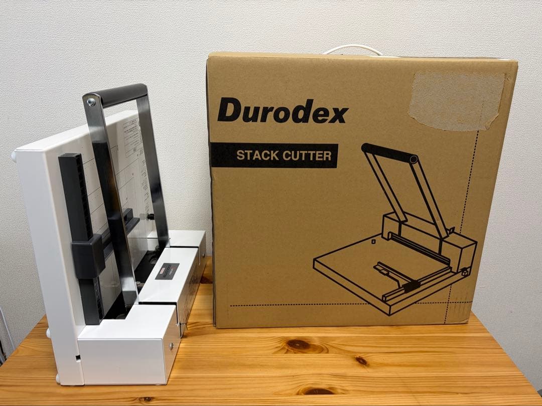 Durodex Stack Cutter 200DX-W 自炊裁断機