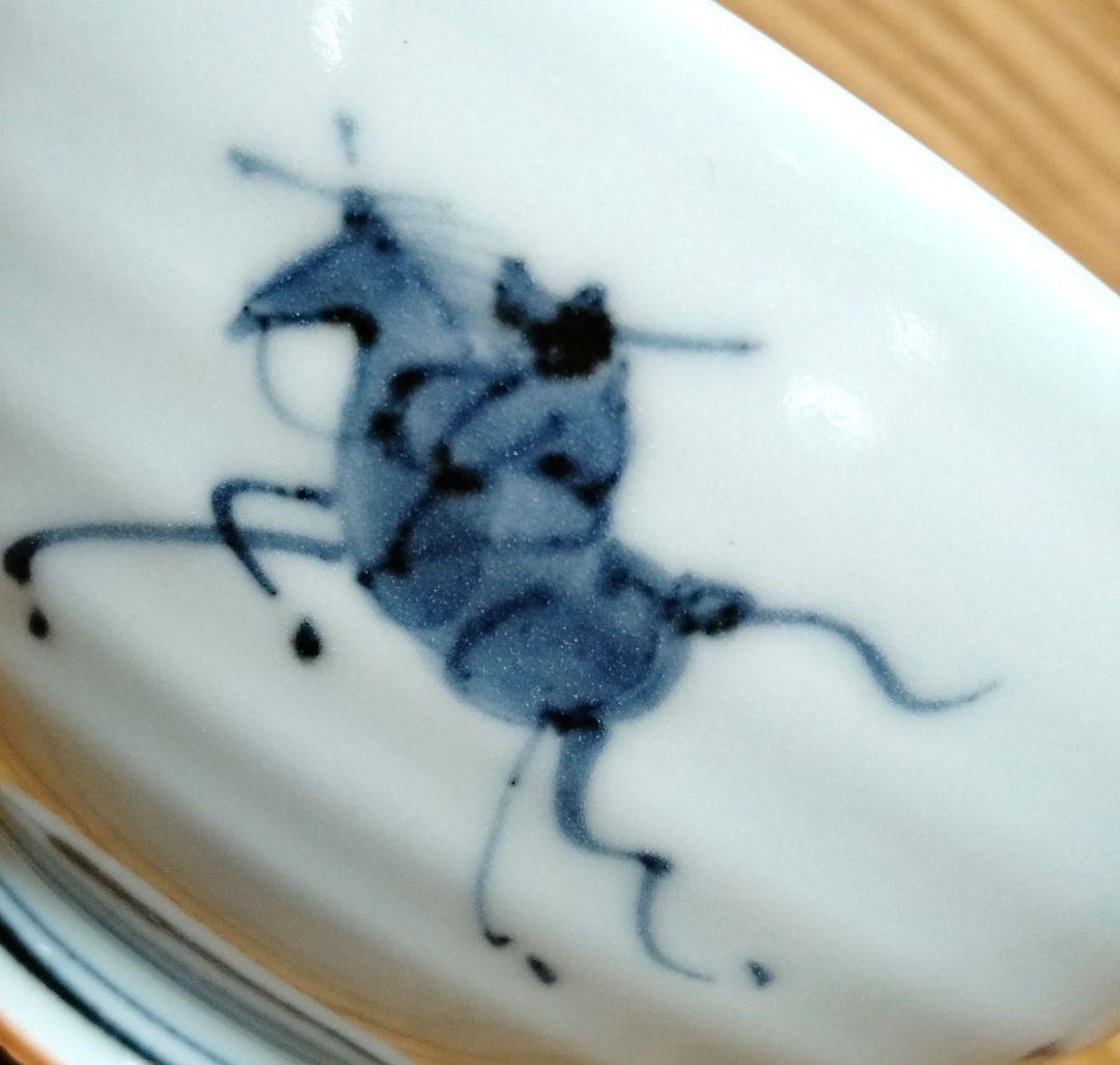 ☆ 清水焼 京焼 染付飯茶碗