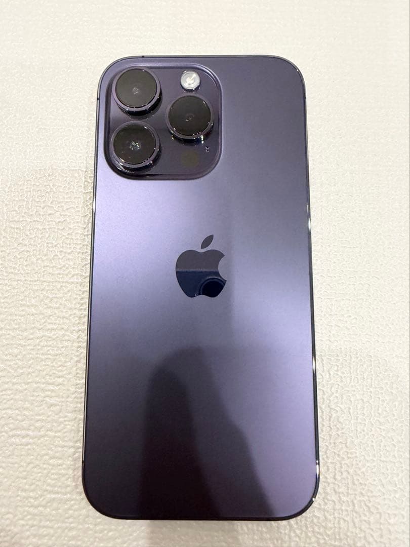【美品】iphone14 pro 256GB ディープパープル