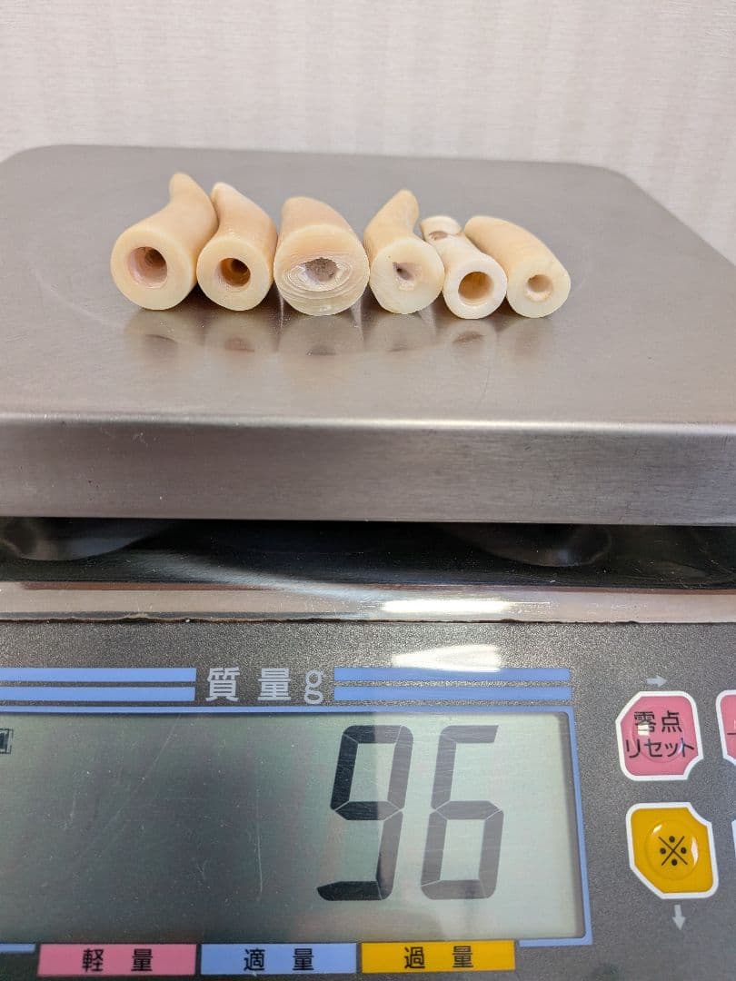 マッコウ鯨歯　本物パイプ用未完成材料
