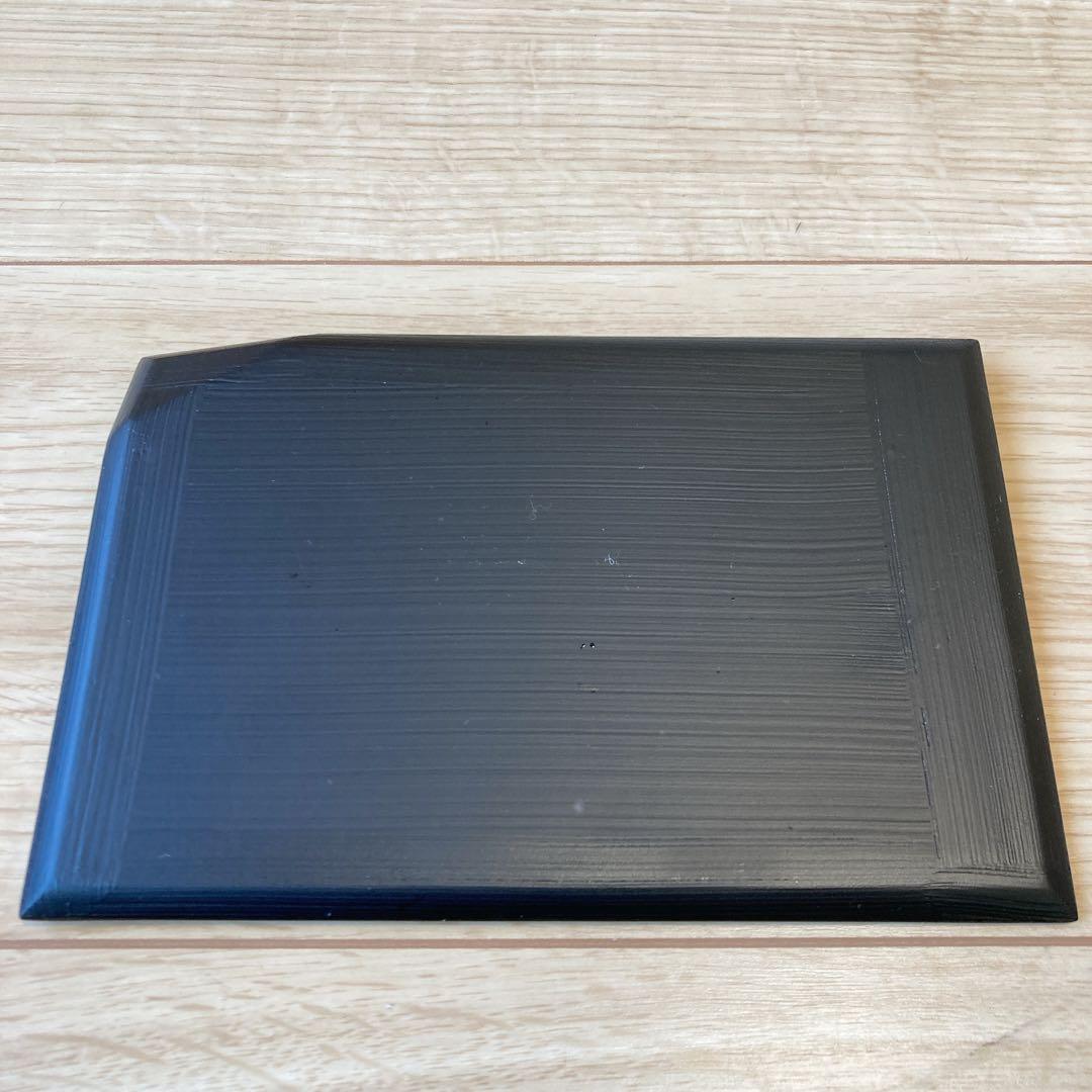 【新品】漆器のあそべ 銘々皿 黒塗り　5枚セット 18×12cm