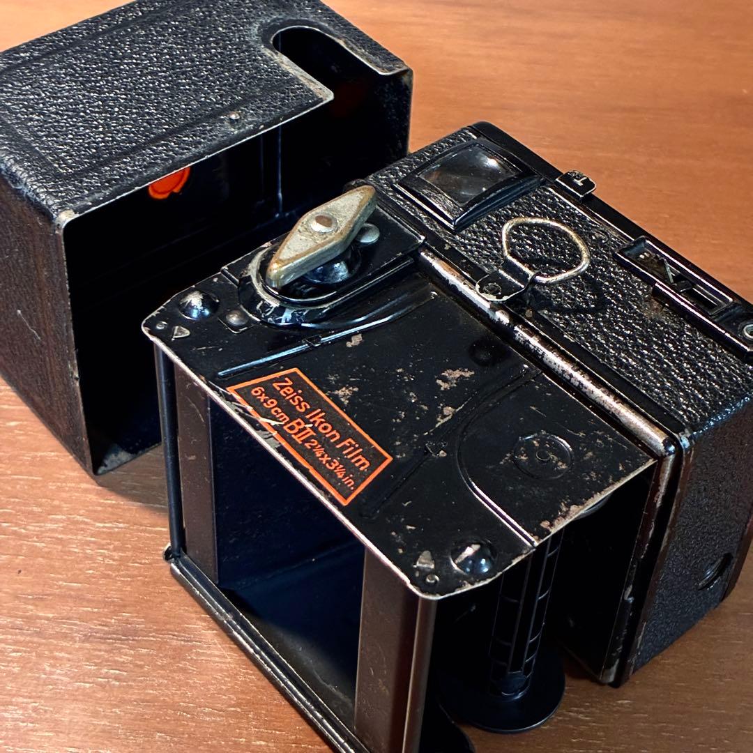 Zeiss Ikon Box tengor 中古品 2台 期限切れフィルム１本付