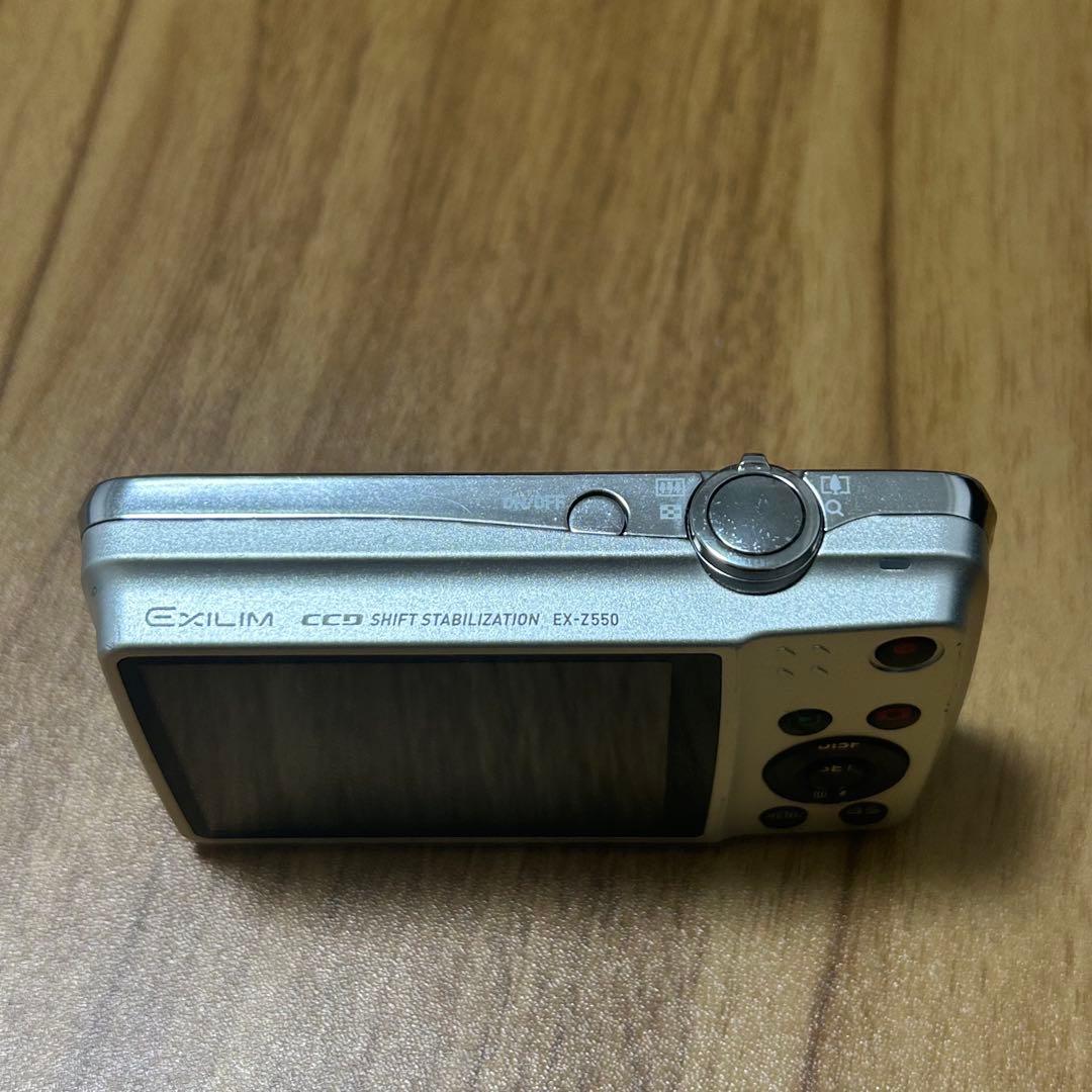 【動作確認済み】CASIO EXILIM EX-Z550 シルバー
