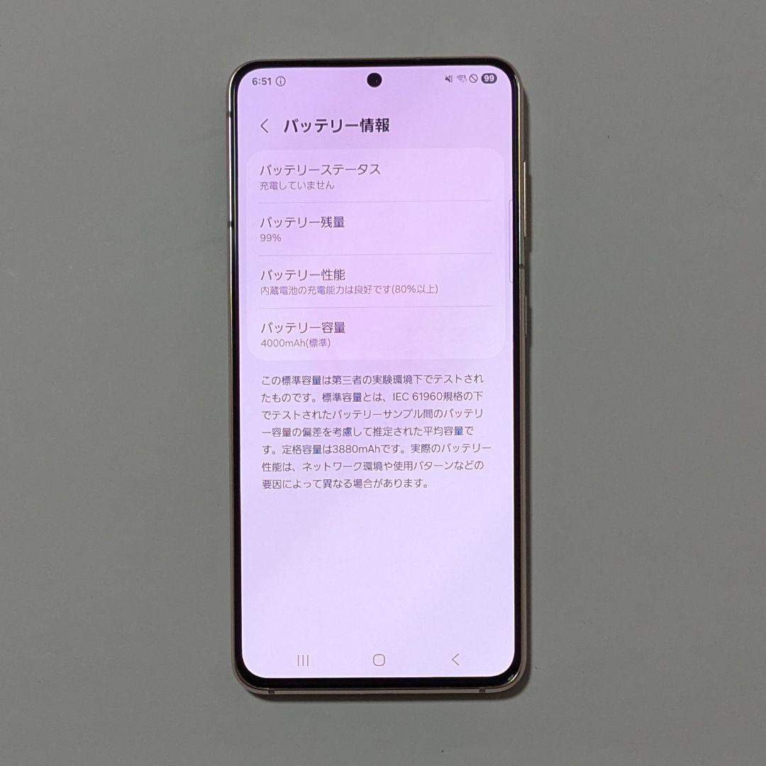 【訳あり動作品・美品】Galaxy S21 5G SC-51B SIMフリー