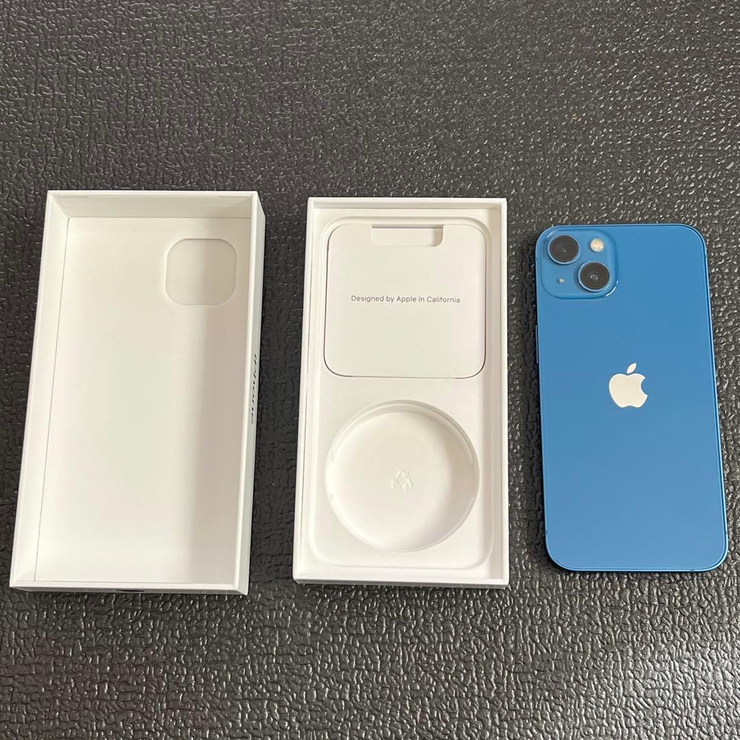 iPhone13 128gb ブルー