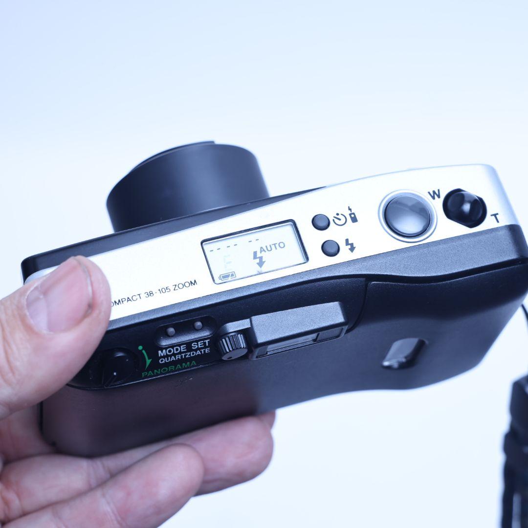 フィルムカメラ OLYMPUS OZ105R　電池付き