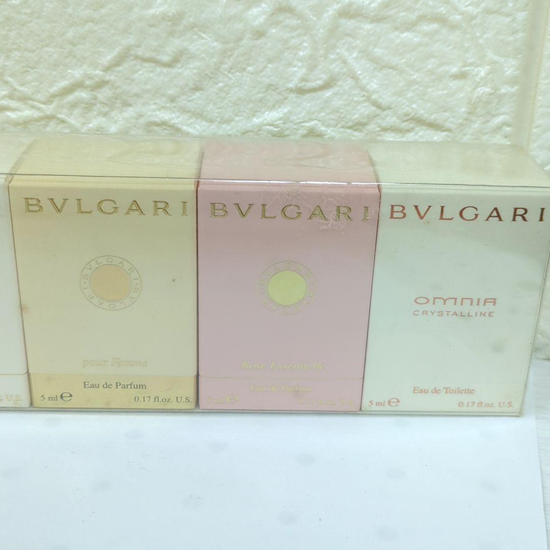 BVLGARI ブルガリ　ミニ香水　5点セット　未開封品