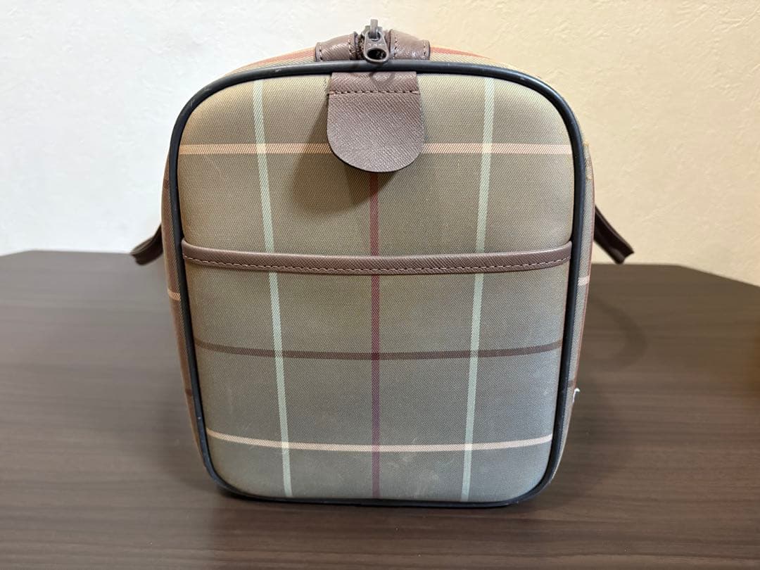 Burberrys バーバリーズ ミニボストンバッグ ヴィンテージ　玉虫色