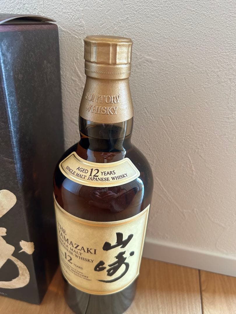 山崎 12年 シングルモルトウイスキー 700ml 蒸溜所限定ウイスキー