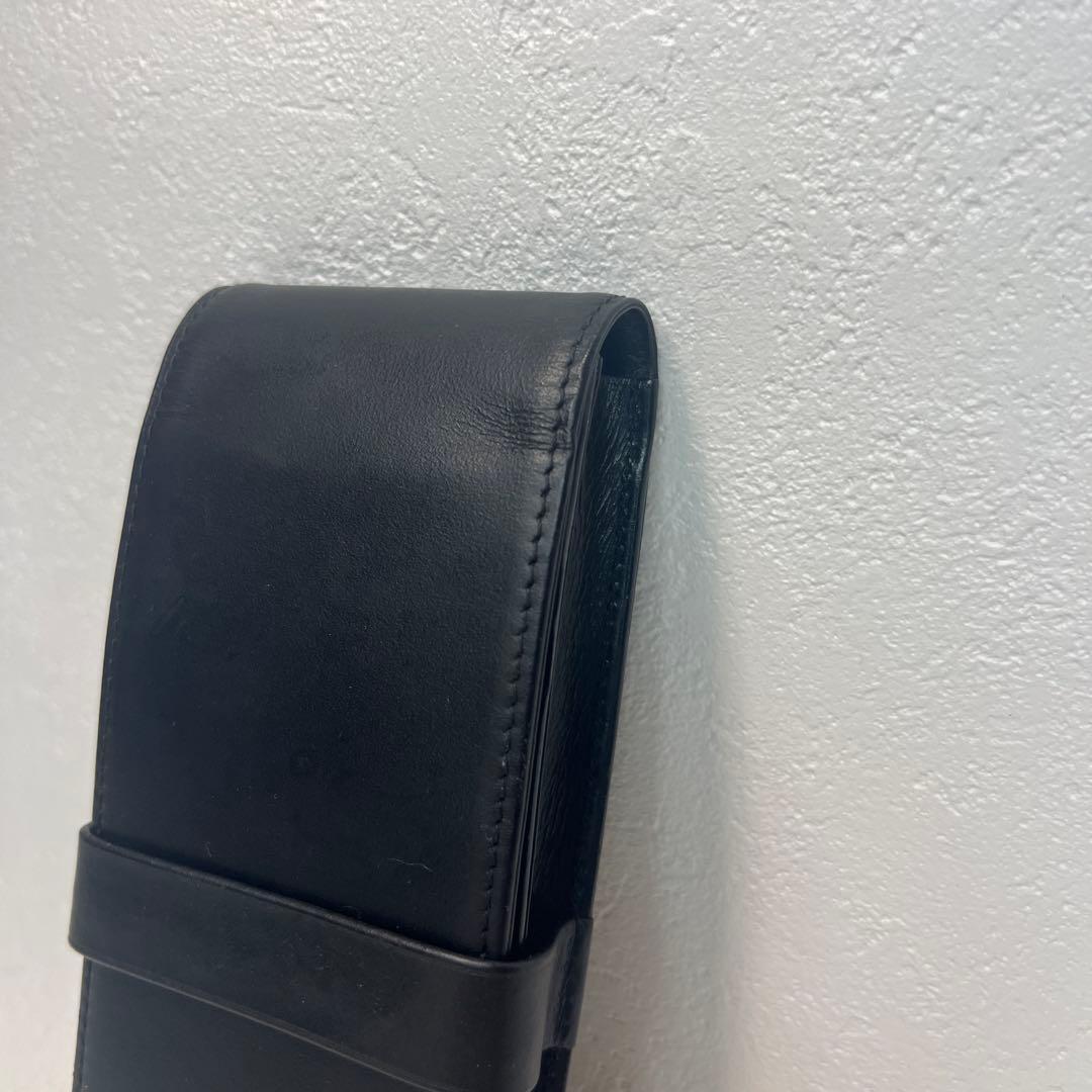 モンブラン　ペンケース　3本差し　筆箱　事務　紳士
