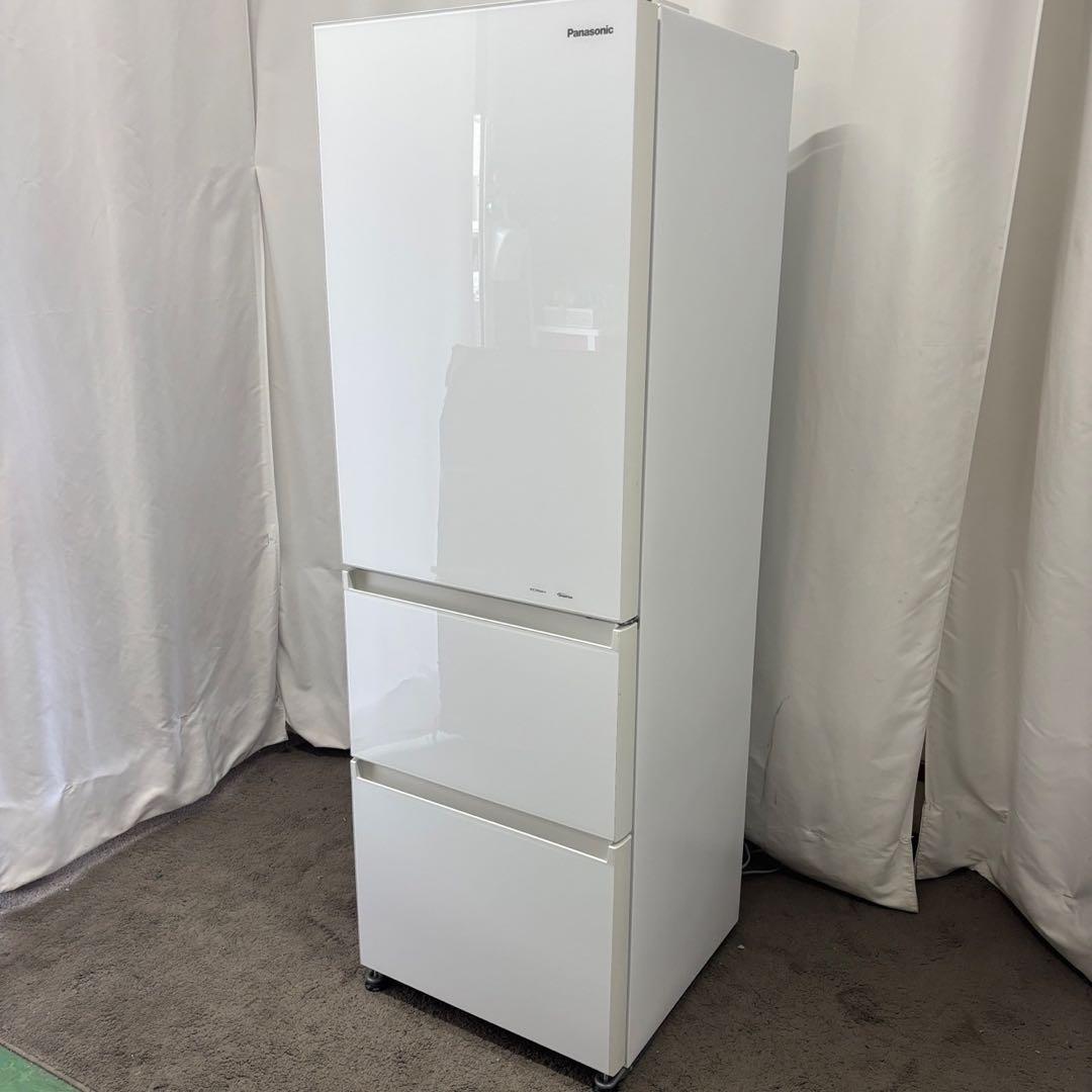 ★204　冷蔵庫　パナソニック　300ℓ-400ℓ　安い　綺麗　右開き　設置無料