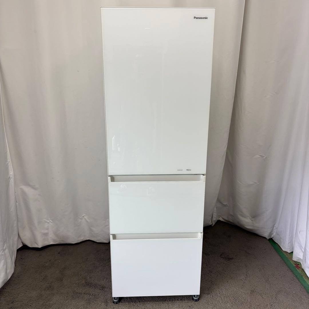 ★204　冷蔵庫　パナソニック　300ℓ-400ℓ　安い　綺麗　右開き　設置無料