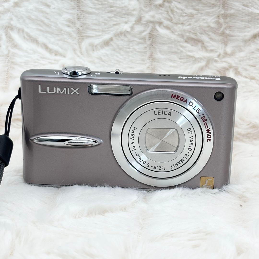 美品・動作良好✨ Panasonic LUMIX DMC-FX30 ピンク