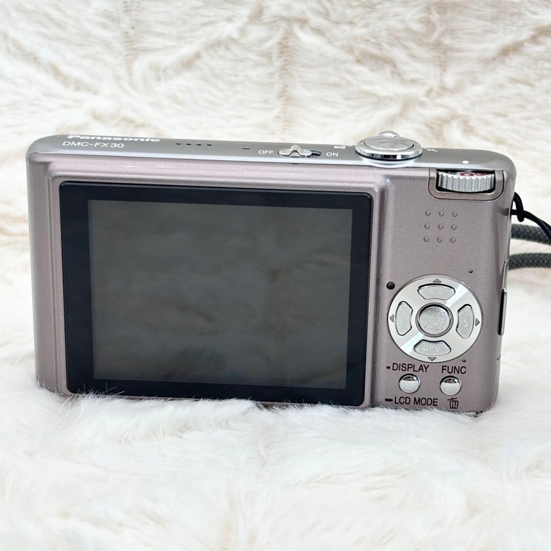 美品・動作良好✨ Panasonic LUMIX DMC-FX30 ピンク