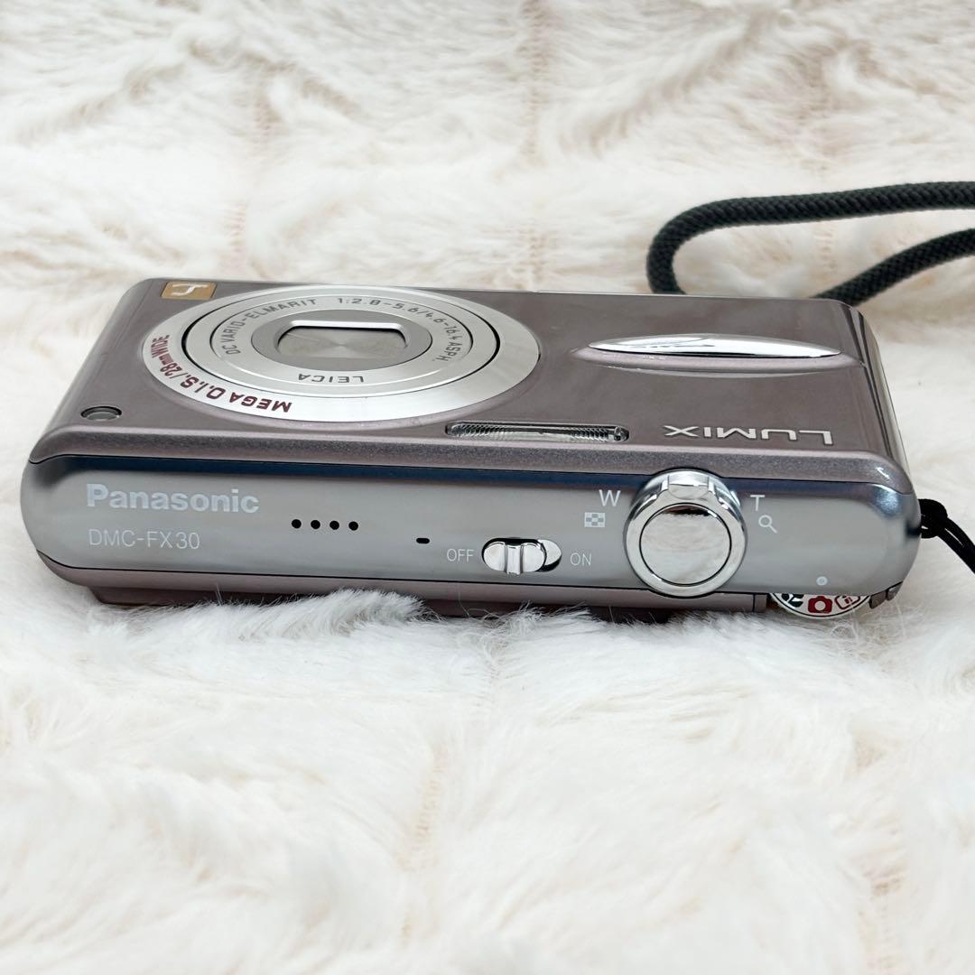 美品・動作良好✨ Panasonic LUMIX DMC-FX30 ピンク